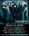 HAMADRIA GIRA AL SUR PERU - BOLIVIA